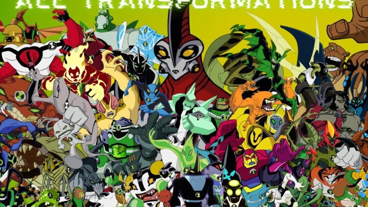 BEN 10 All Transforming Alien Heroes Collection