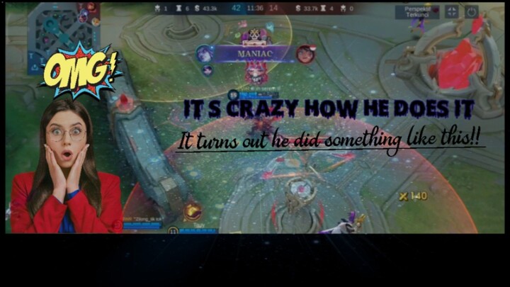 How did he do it to get MANIAC using Moskov? So that's how it works!