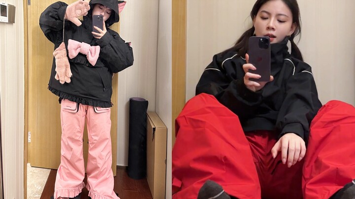 新买的衣服！开心疯咯！！！