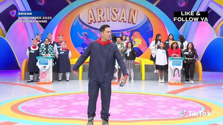 FULL ARISAN 09/11/25 TEMA ANIME