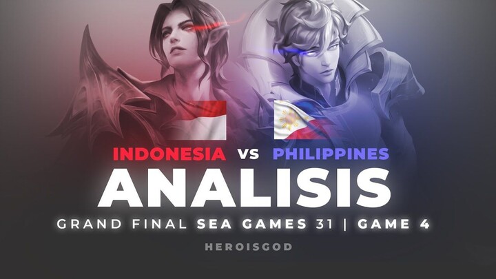 ANALISIS Indonesia vs Philippines GRAND FINAL SEA Games 31  GAME 4  2022