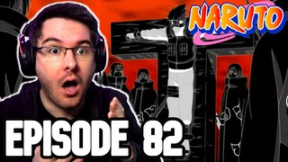 ITACHI VS KAKASHI!! | Naruto Episode 82 REACTION | Anime Reaction