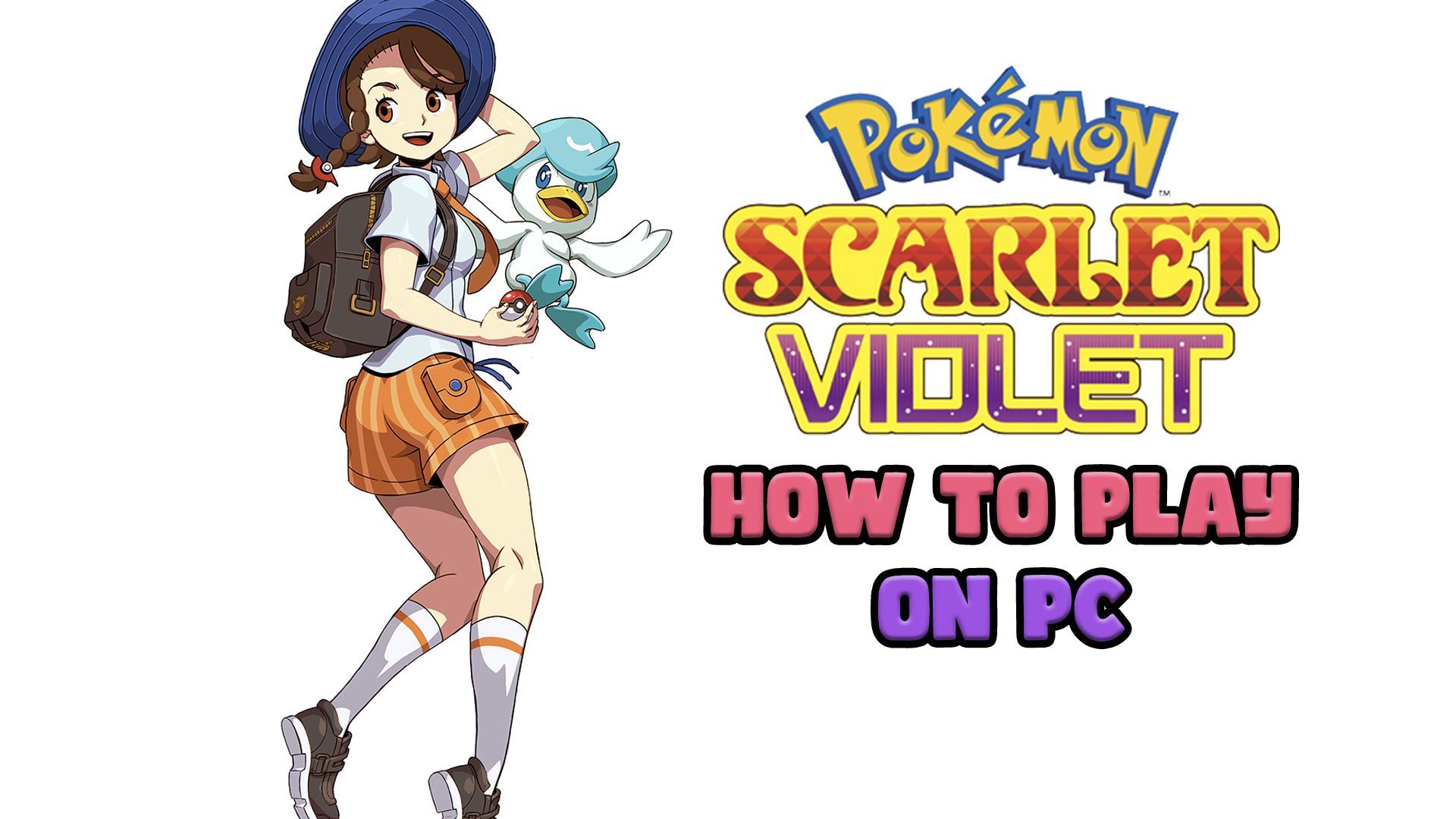 Play Pokémon Scarlet and Violet On Mobile Phone - BiliBili