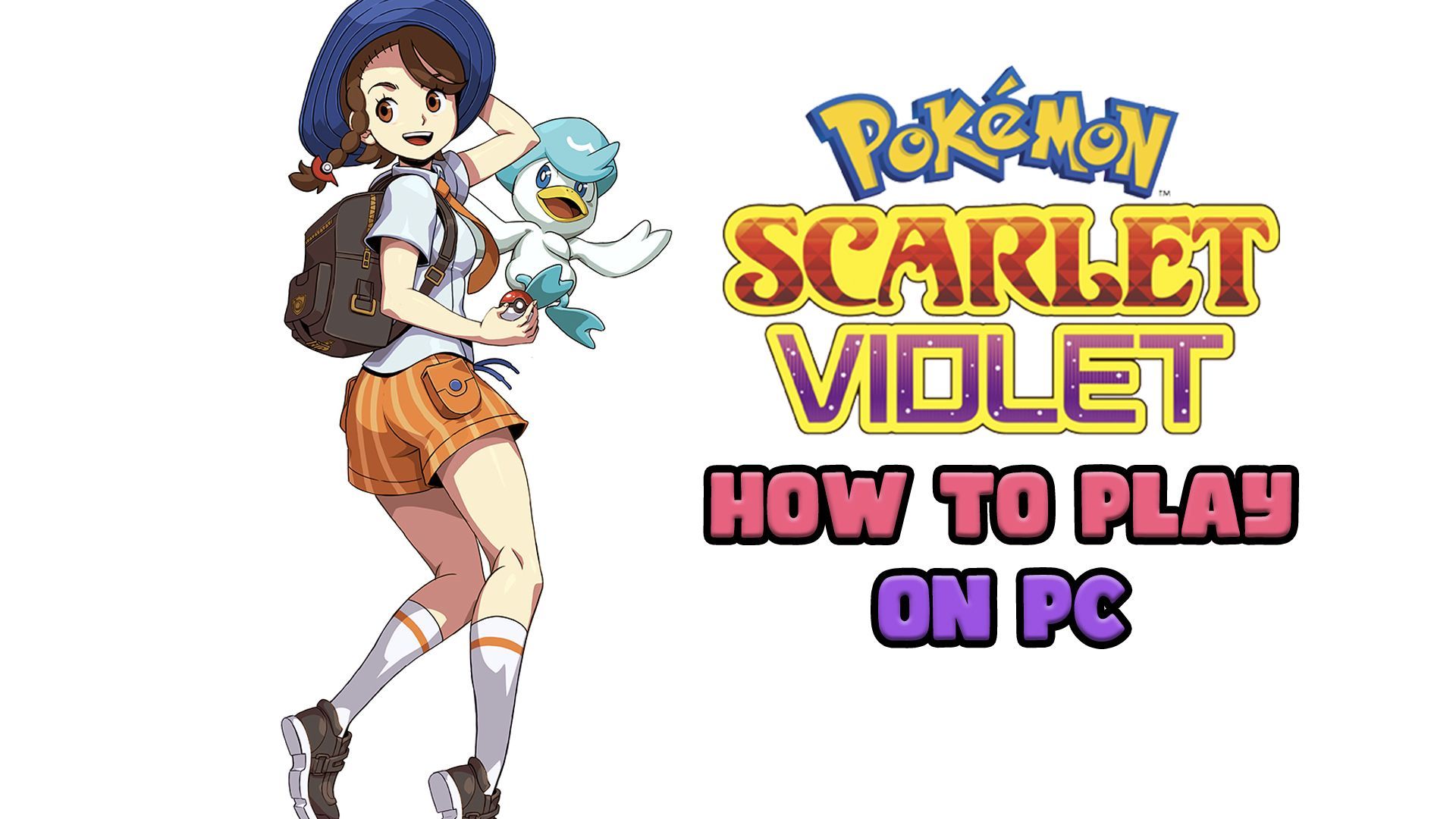 How to Play Pokémon Scarlet & Violet on PC - Ryujinx Switch