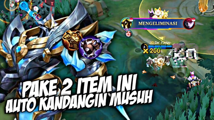 Uranus Pake 2 Item Ini, Auto Zoning Musuh Sampe Base!! - Mobile Legends