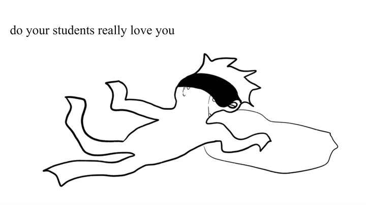 [Doujin painting][Jujutsu Kaisen] Does he love you