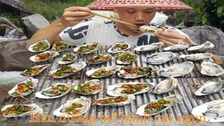 【TBCT】Hàu nướng mỡ hành siêu cây - ẩm thực tây bắc|| tây bắc của tôi