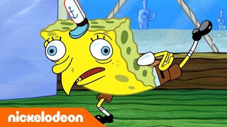 SpongeBob | Squidward menemukan buku harian rahasia SpongeBob | Nickelodeon