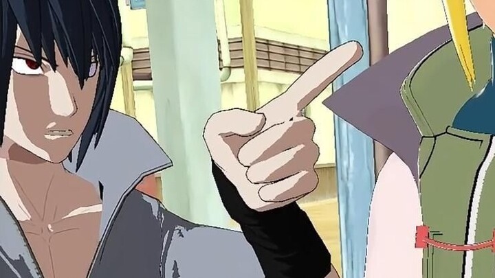 Sasuke melawan ayah mertuanya