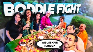 DOC Hazem's First BOODLE FIGHT in the PHILIPPINES! (Unli Kamayan) 😍🇵🇭
