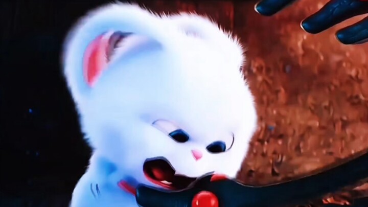 A rabbit as the boss—totally awesome! #TheSecretLifeOfPets