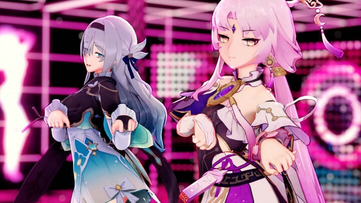【Kereta Api Kubah Bintang MMD】❤Kunang-kunang, Fu Xuan-Seperti kucing❤