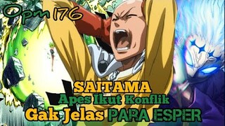 REVIEW OPM 176!!, TATSUMAKI SERANG PSYKOS, SAITAMA YANG APES!!!