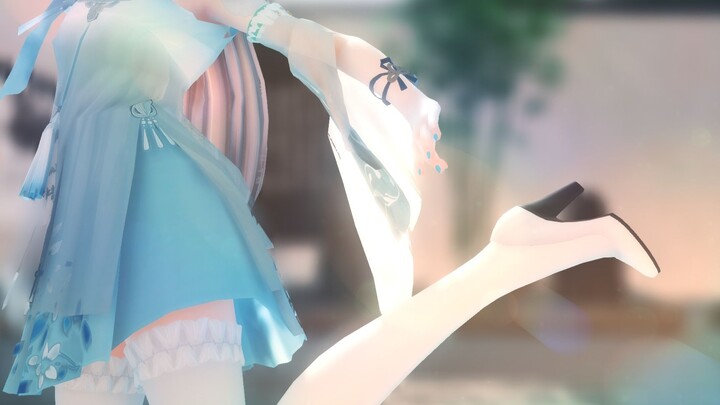 [MMD]Luo Tianyi menari <Moon Palace>