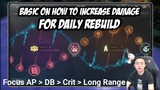 Lifeafter - Basic on how to increase damage for daily rebuild
