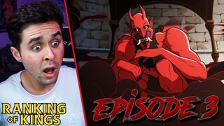 "What In The WORLD Is That!" Ranking Of Kings Episode 3 REACTION!