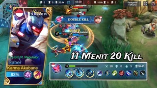 11 menit 20 KILL