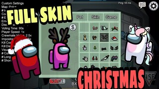 AMONG US Mod Hướng dẫn Full Skins Christmas Hats (Mobile & PC)