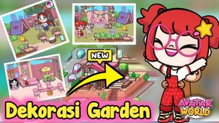 IDE DEKORASI GARDEN GAME AVATAR WORLD NEW UPDATE HOUSE MAKER