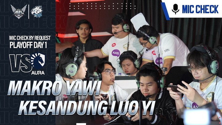 CLAWKUN NYELENGKAT YAWI?! | #MICCHECK by Request VS TLID MPL ID Playoff Season 13