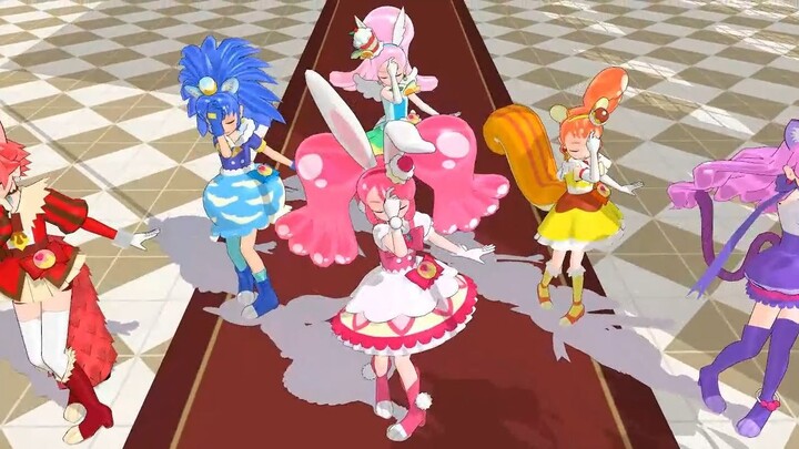 【mmdプリキュア】プリアラで心拍数♯0822