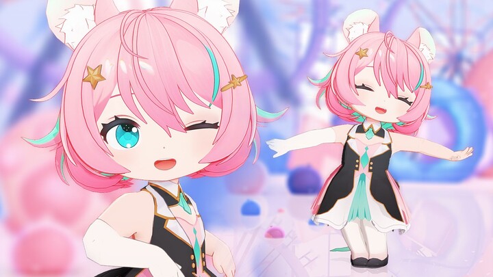 [MMD Model Showcase] QQ Clay Mouse~So cute! My HP is empty!