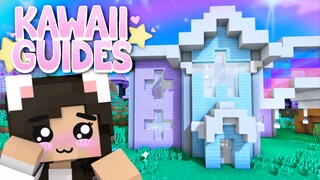 💙Minecraft X LIFE House Tutorial! Kawaii Guides