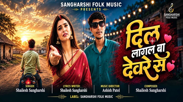 🔥 दिल लागल बा देवरे से | Dil Lagal Ba Devre Se | Shailesh Sangharshi | New Bhojpuri Song 2026
