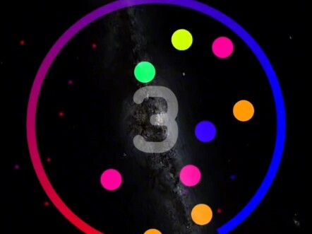 كل كرة لديها 4 ثوانٍ للهرب. #التخفيف_من_التوتر #أشكال_هندسية