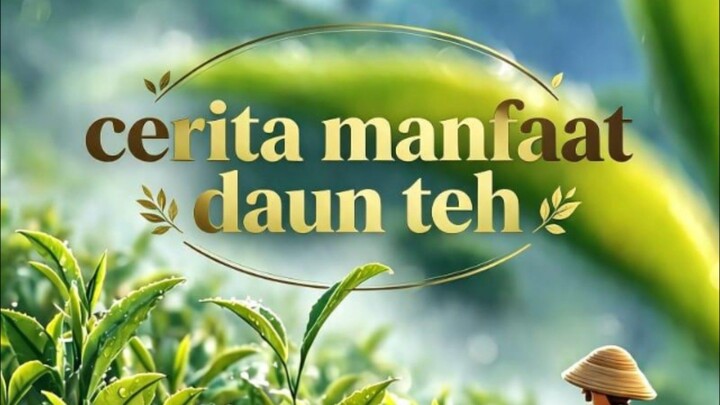 Cerita manfaat Daun teh (AI)