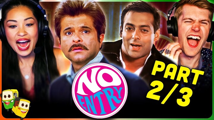 NO ENTRY Movie Reaction Part 2/3! | Anil Kapoor | Salman Khan | Fardeen Khan