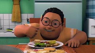 KARTUN ANAK INDONESIA | Adit & Sopo Jarwo | 7 Hari 7 Aksi