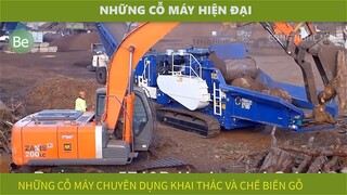 be43-3 - những cỗ máy hiện đại trong khai thác gỗ