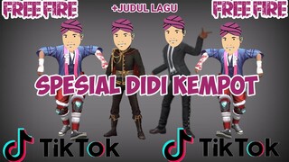 Tik Tok Free Fire spesial sobat ambyar, kreatif ada judul Lagunya, SULTAN KEREN ABIS (ff tiktok)