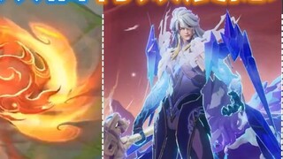Pratinjau skin baru Li Xin untuk Tahun Kelinci [Mountain and Sea Blazing Frost Slash]! Efek spesialn