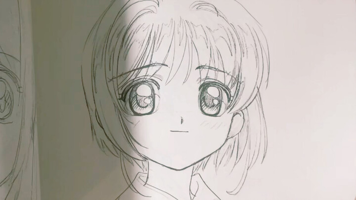 Cardcaptor Sakura ·Bộ hiệu chỉnh giám sát hoạt hình Bìa ngoài màu hồng Bìa trong màu xanh lá cây Ai 