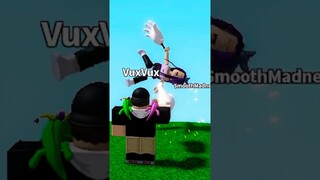 Slap Battling My Wife.. 😈 #roblox #shorts