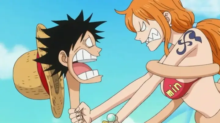 Mad One Piece Scene Cut Of Storylines Of Nami And Luffy Bgm 絆 Bilibili