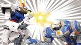 [Remix]Stop-motion anime of gundam and the cat