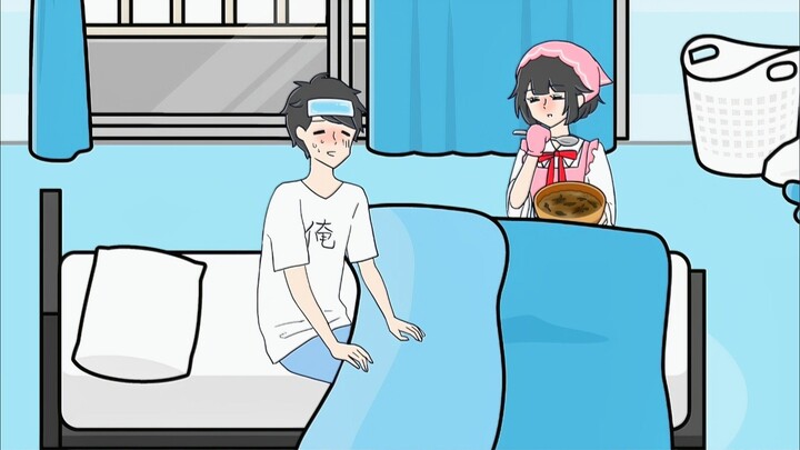 Di rawat oleh si bondol😭