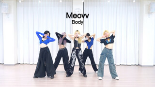 Meovv-Body ห้องซ้อมเต้นเวอร์ชั่นแดนซ์เบรกคัฟเวอร์