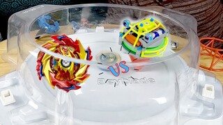 LẦN ĐẦU CON QUAY BEYBLADE THI TÀI VỚI CON QUAY MẮT CUA