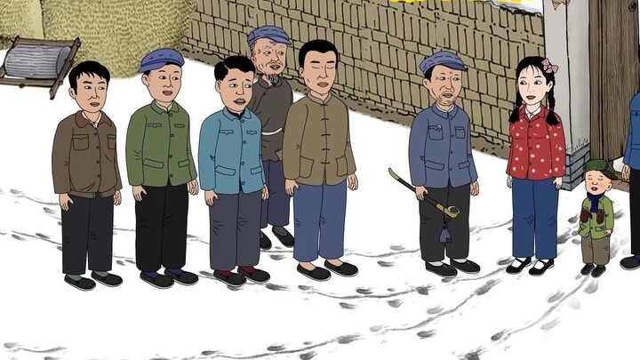The whole village is united to overcome difficulties