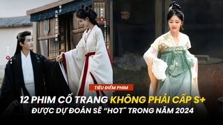 TOP 12 phim cổ trang không phải cấp S+, nhưng được dự đoán sẽ "HOT" trong năm 2024