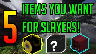 5 ITEMS THAT EARNS YOU MORE FROM SLAYERS!!! | Hypixel Skyblock Guide