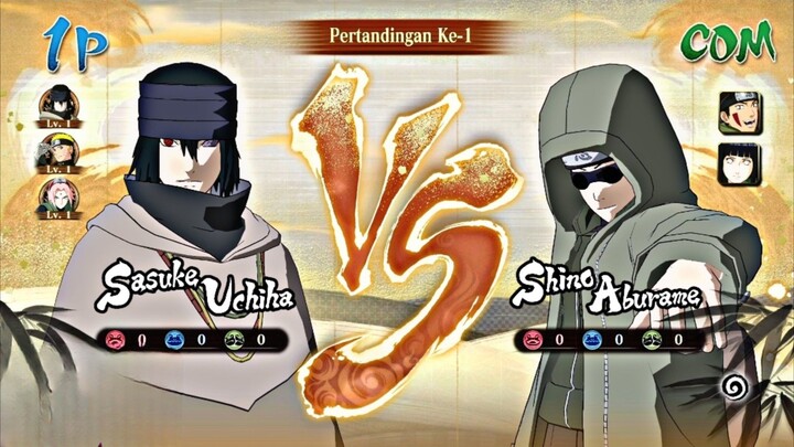 SASUKE UCHIHA vs SHINO ABURAME ☠️