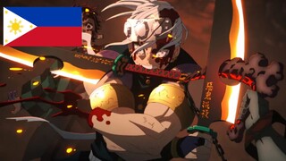 Demon slayer but it's tagalog (tagalog fandub)