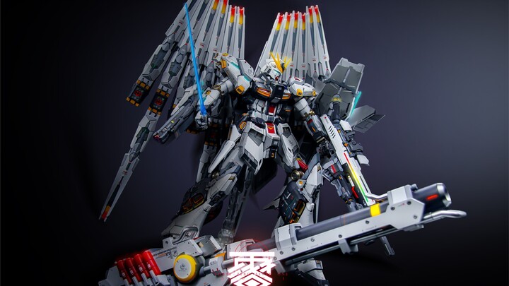 The most fully equipped Bull Gundam in history took two months to build. 80% of people may not have 