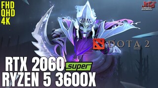 Dota 2 | Ryzen 5 3600x + RTX 2060 Super | 1080p, 1440p, 2160p benchmarks!