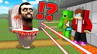Scary SKIBIDI Toilet VS JJ and Mikey Secret House in Minecraft? - Maizen
